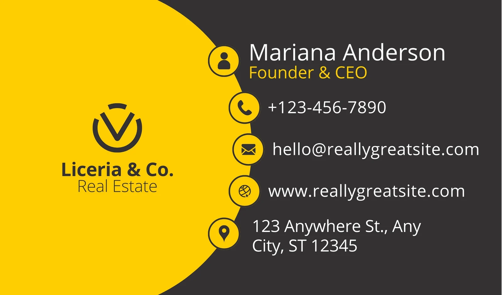 Professional Business Card