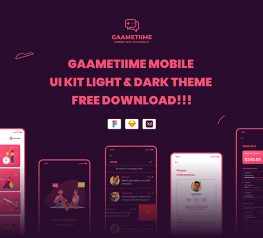 Game Time Mobile UI Design