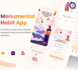 Habit Tracking App UI Design